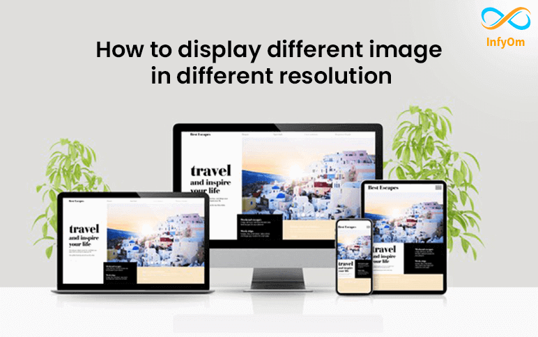 How to display responsive image in different devices