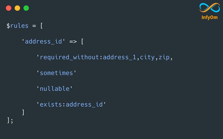 Required Without Validation Rule in Laravel