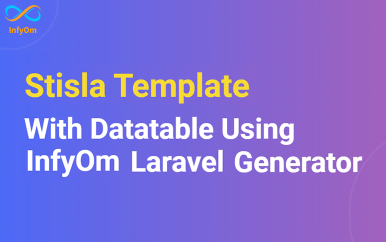 Stisla Templates with JQuery Datatables