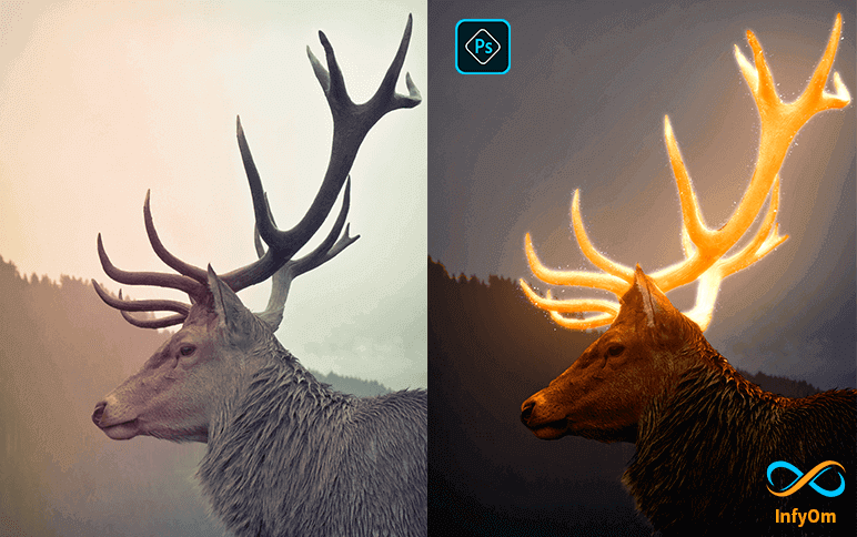 How to create glow effect in photoshop