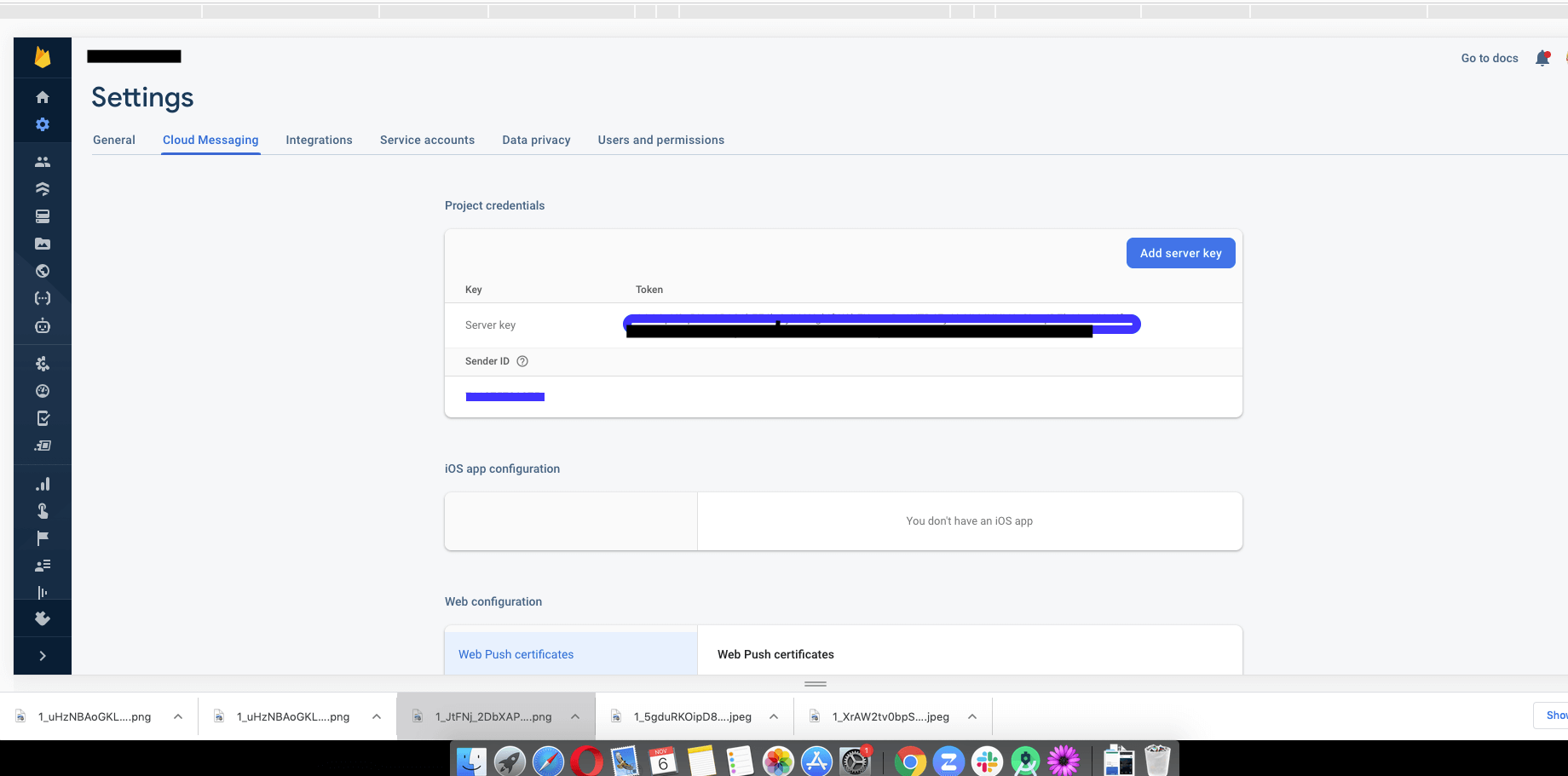 Send Device-to-Device Push Notification using Firebase Cloud Messaging