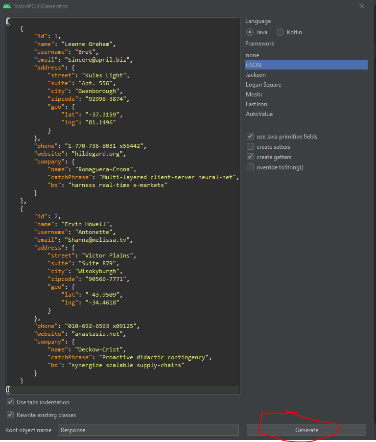 Step: 3 How to add postman response