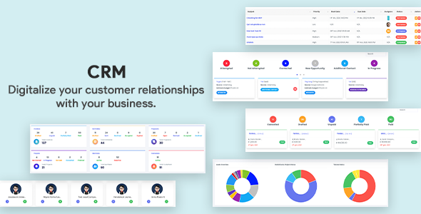 Laravel CRM System