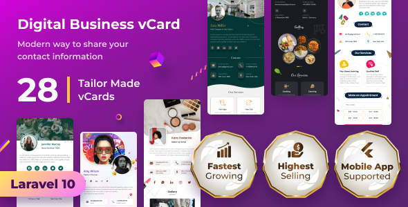 InfyVCards-SaaS