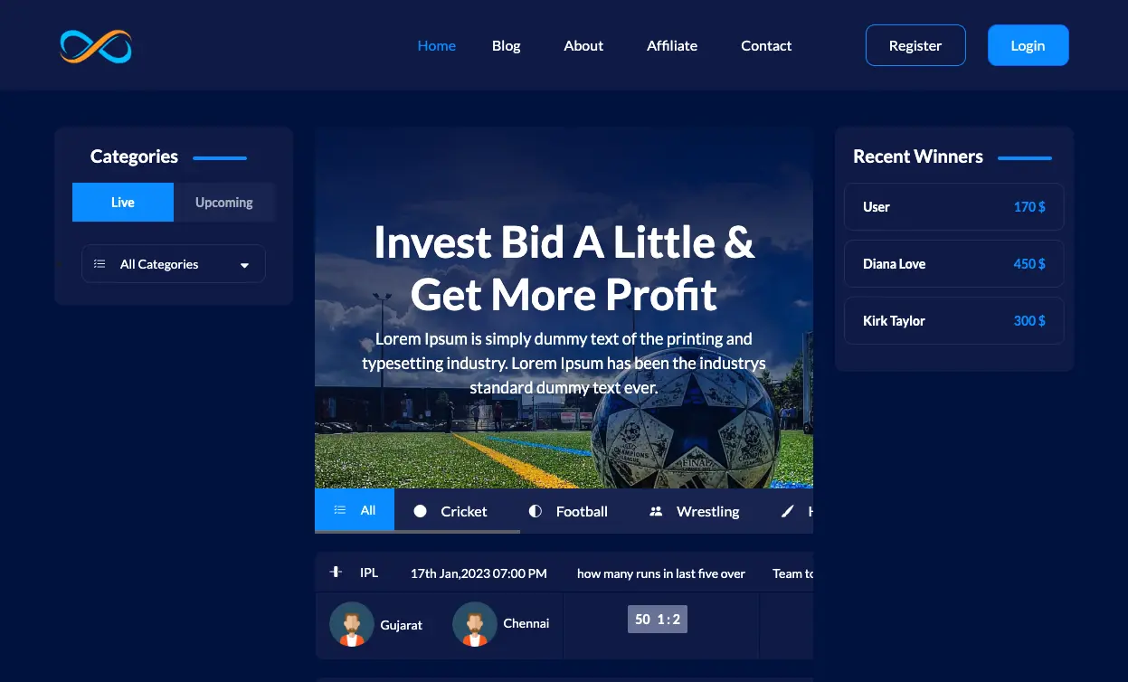 Landing Page