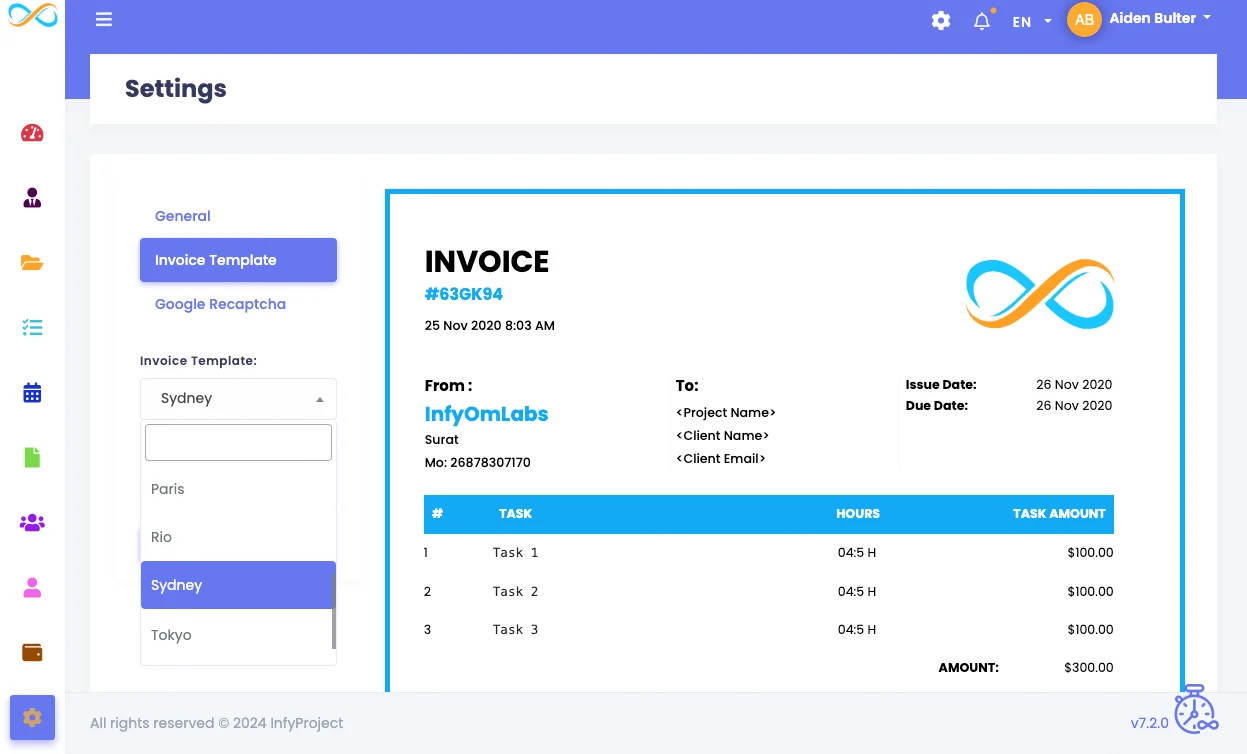 Invoice Template