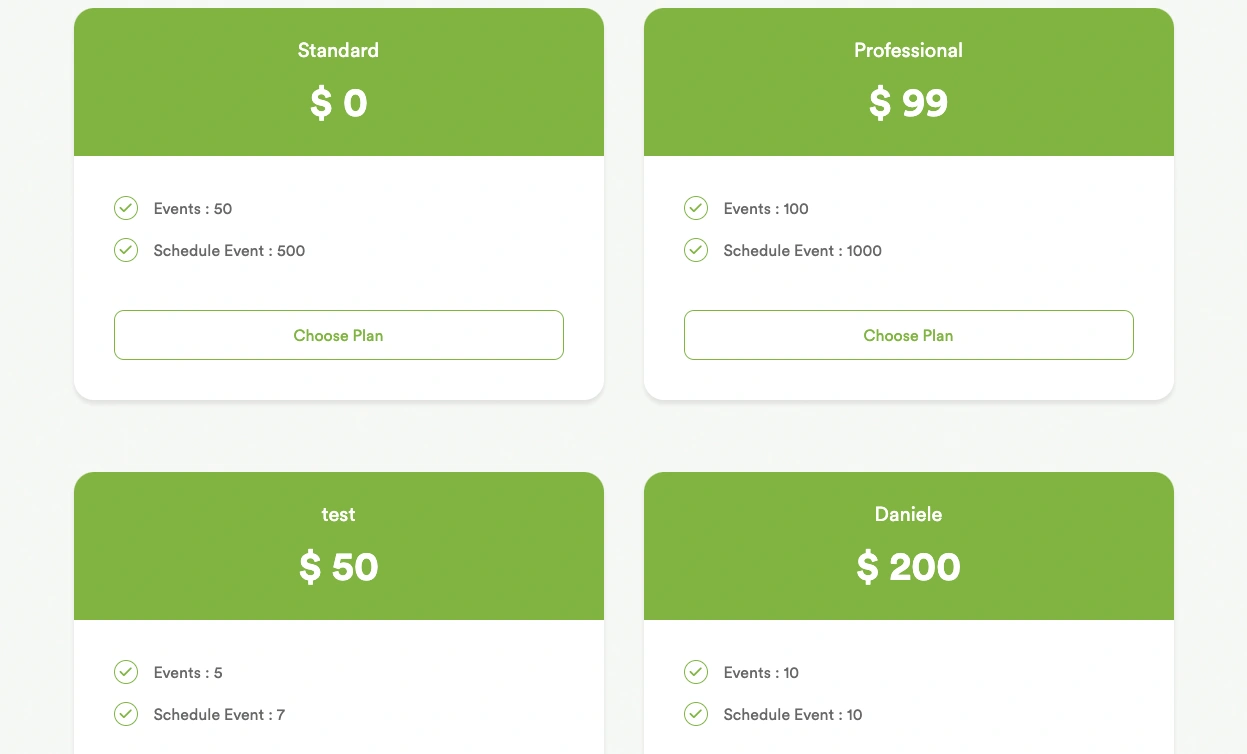 Pricing Plans